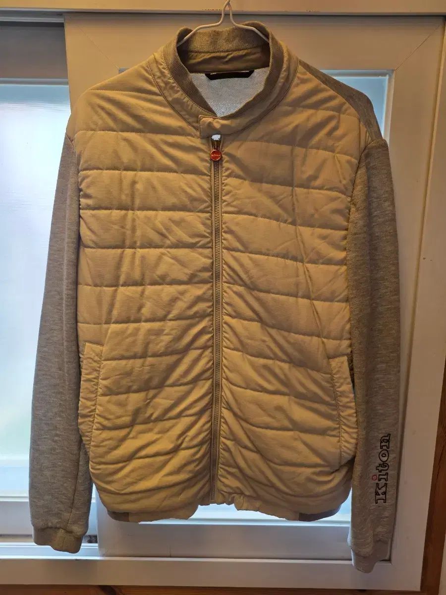 キートン 軽量 ダウン コンビ ジャケット ベージュ