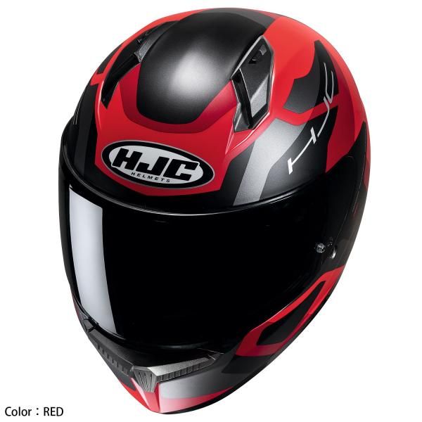 HJC ヘルメット HJH233 C10 ティンス カラー:BLACK/RED/BLUE(MC21SF