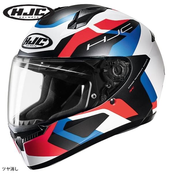 HJC ヘルメット HJH233 C10 ティンス カラー:BLACK/RED/BLUE(MC21SF) サイズ:M