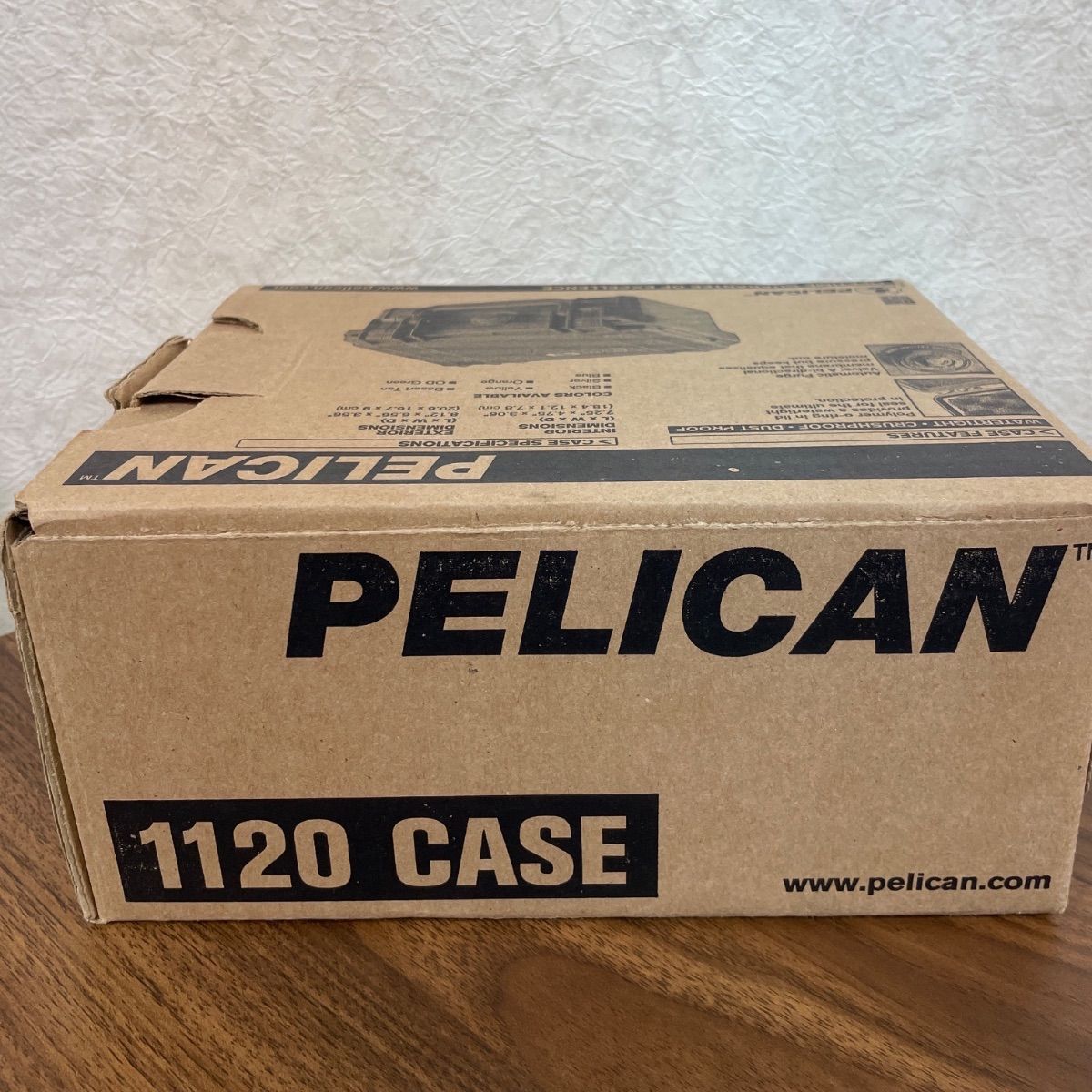 新品未使用】ペリカン Pelican ハードケース 小型ケース シルバー