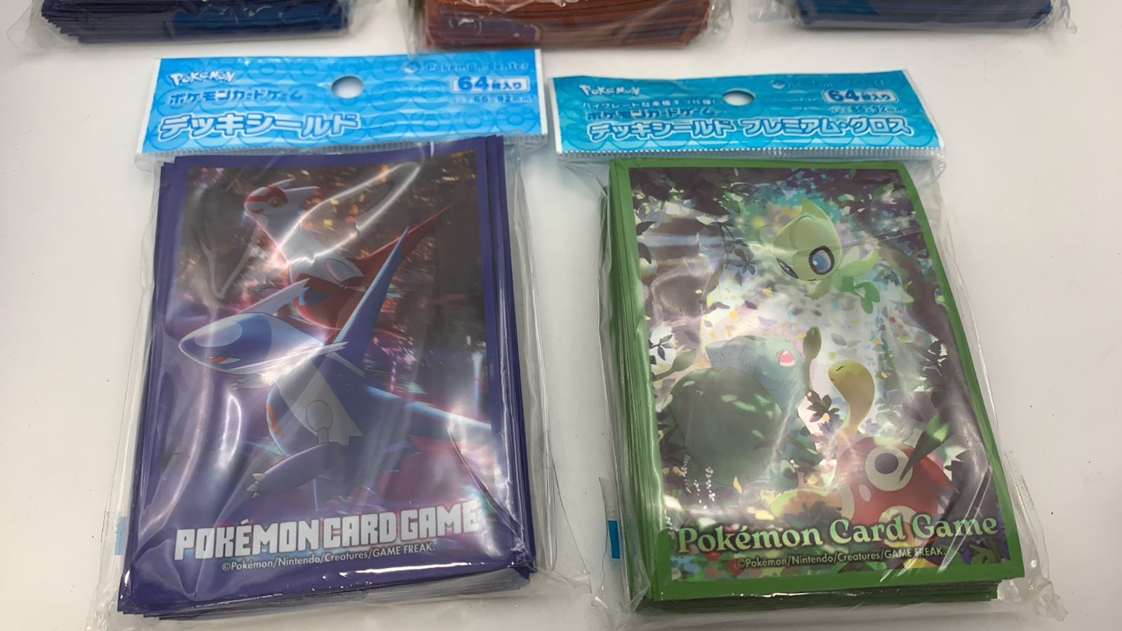 5点セット ポケモンカードゲーム デッキシールド 64枚入り--531878