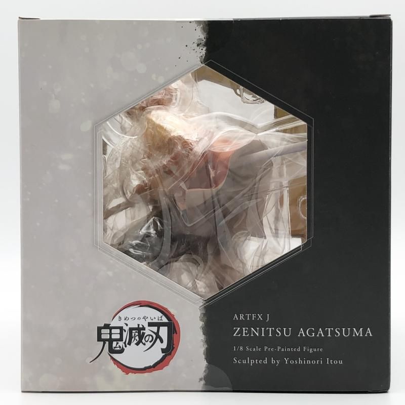 中古】未開封 ARTFX J 1/8 我妻善逸 特典付 コトブキヤ 壽屋 鬼滅の刃