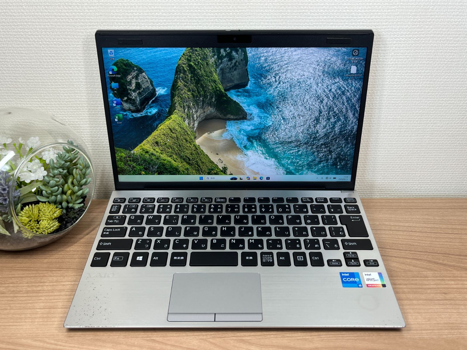 爆速SSD☆VAIO Pro PJ 第11世代Core i5 8GB オフィス 限定品〉05239 VAIO Pro PJ VJPJ21 8GB/SSD256 第11世代 office2024