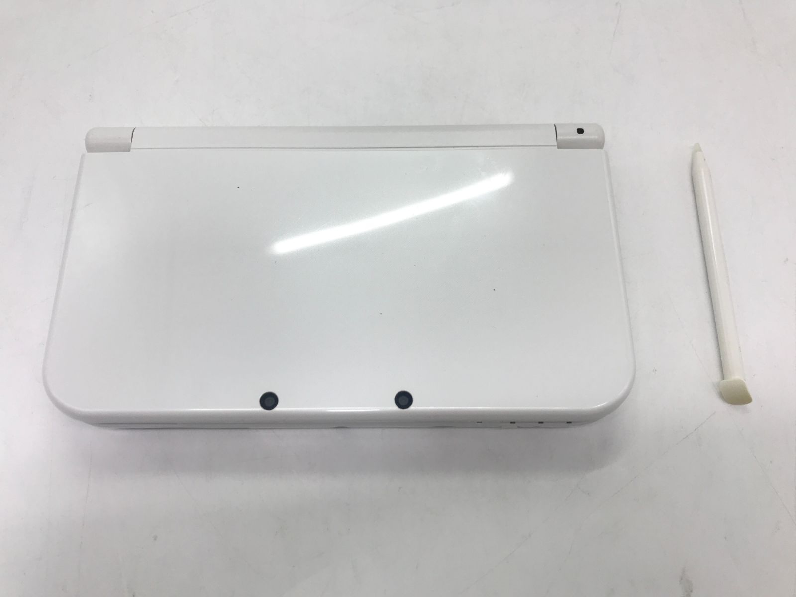 【本体のみ・ジャンク品】New ニンテンドー3DS LL パールホワイト