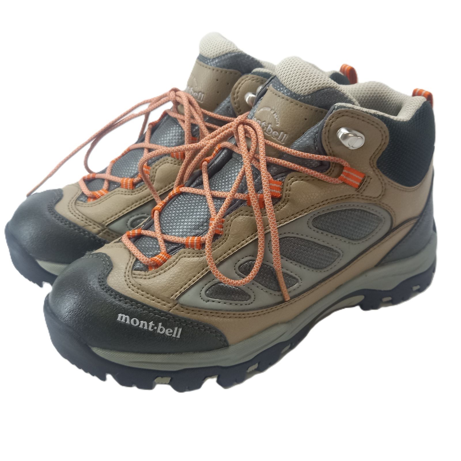 モンベル ティトンブーツ トレッキングシューズ 登山靴 ベージュ 24cm mont-bell