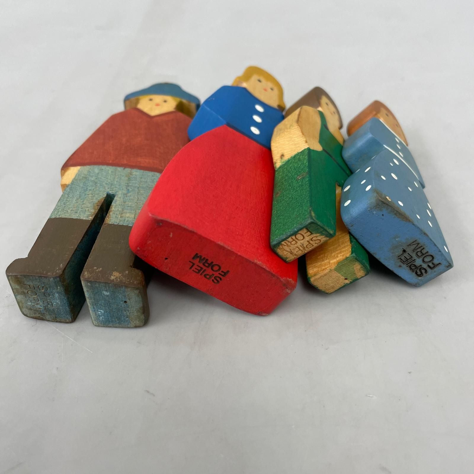 SPIEL FORM スピールフォーム 4人家族 木製玩具 ドイツ製 北欧 まとめ4