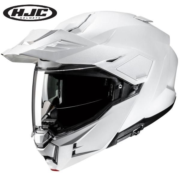 HJC ヘルメット HJH277 i80 ソリッド カラー:PEARL WHITE サイズ:S