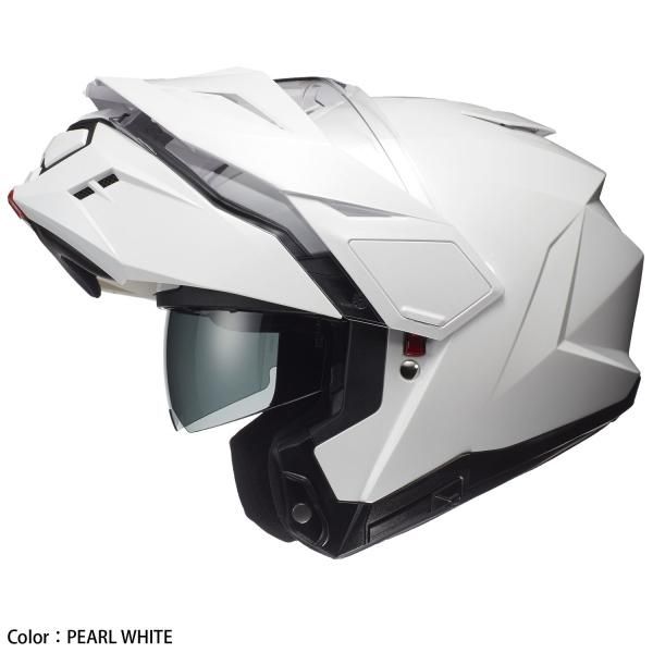 HJC ヘルメット HJH277 i80 ソリッド カラー:PEARL WHITE サイズ:XL