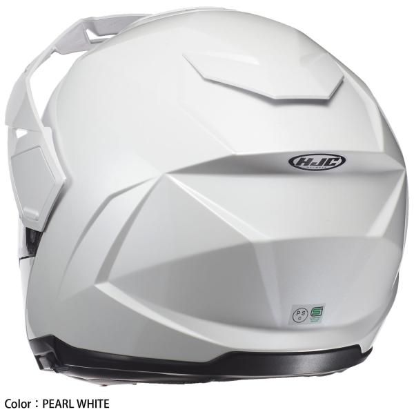 HJC ヘルメット HJH277 i80 ソリッド カラー:PEARL WHITE サイズ:XL