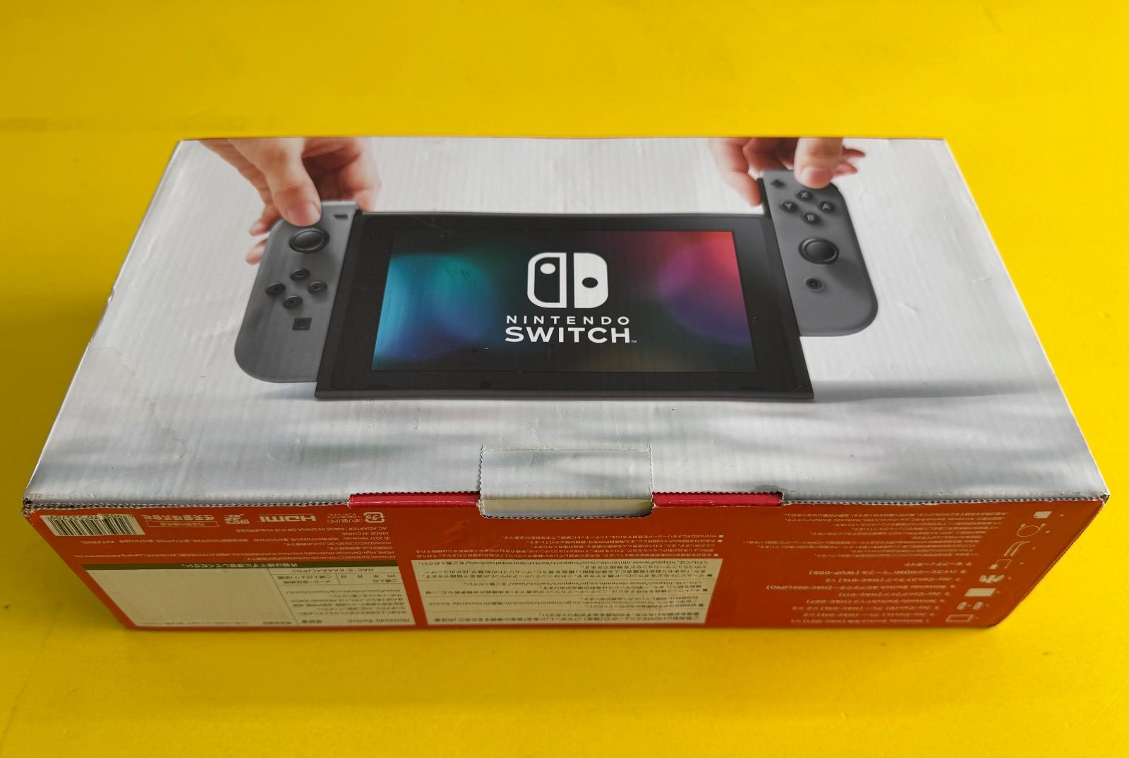 画面訳あり/ジャンク品】Nintendo Switch 本体（旧型）グレー 初期化