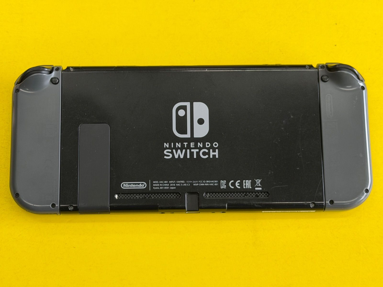 画面訳あり/ジャンク品】Nintendo Switch 本体（旧型）グレー 初期化
