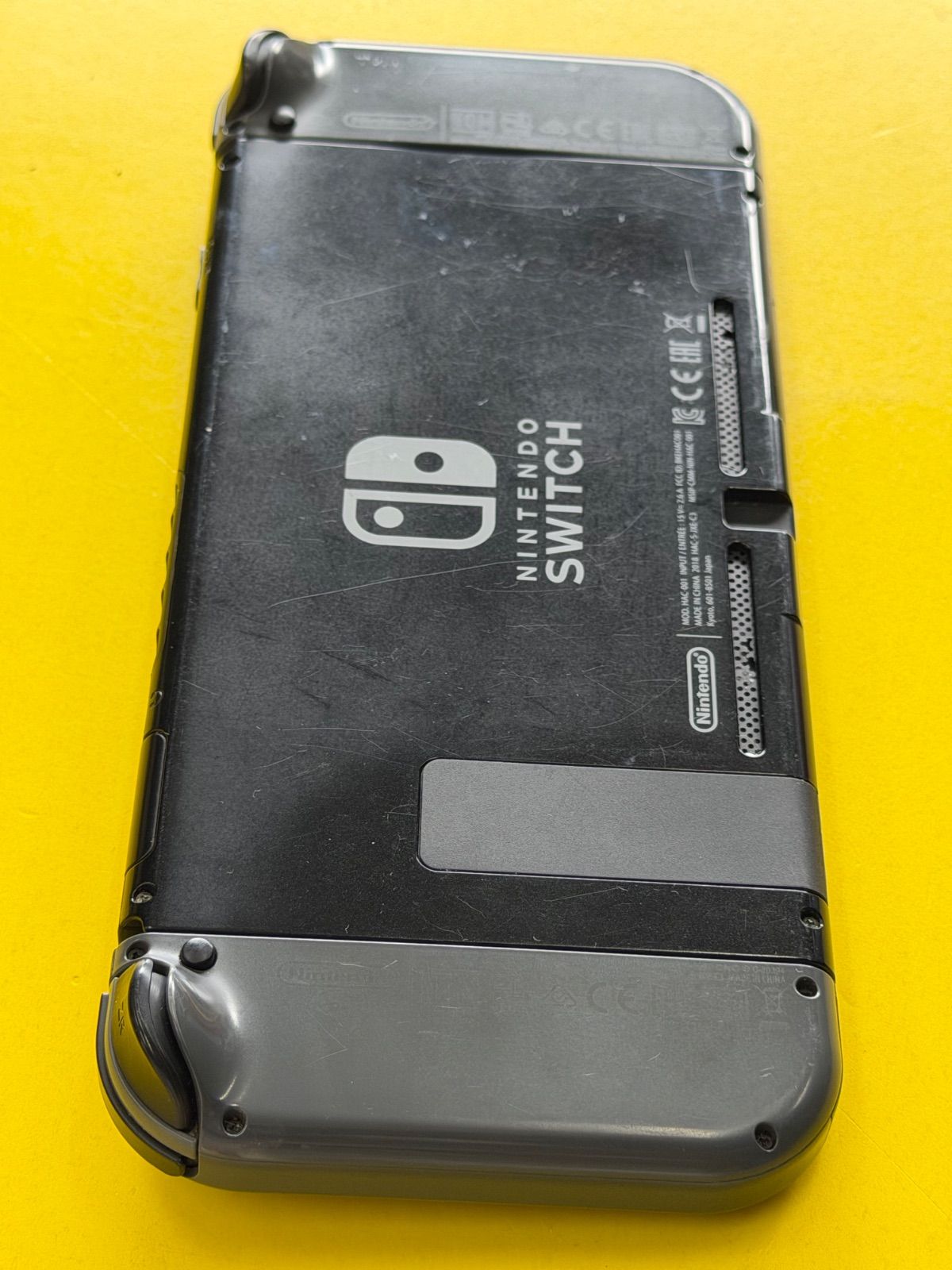 画面訳あり/ジャンク品】Nintendo Switch 本体（旧型）グレー 初期化