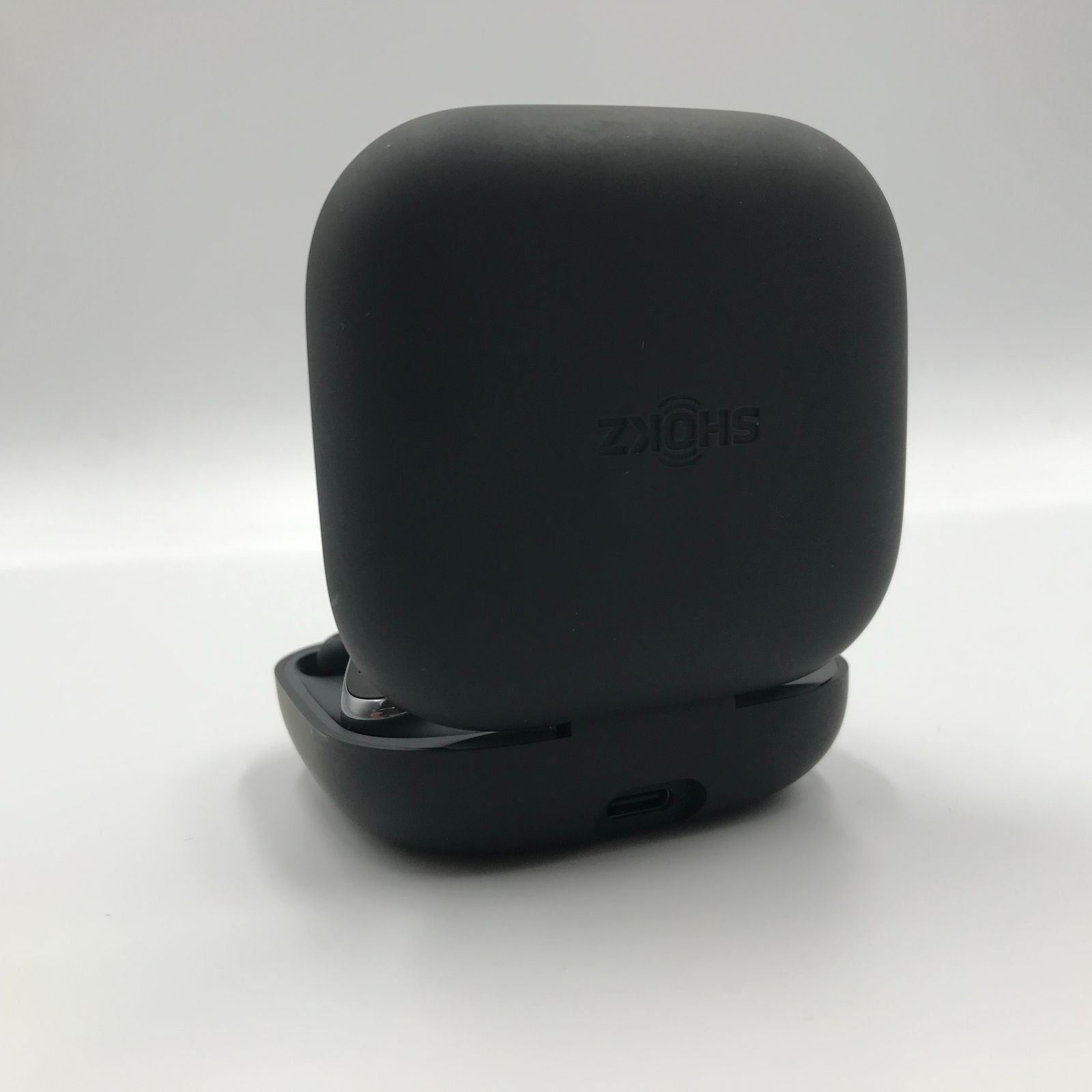 □Shokz OPENFIT AIR ワイヤレスイヤホン 型番T511 ブラック 耳掛け型 