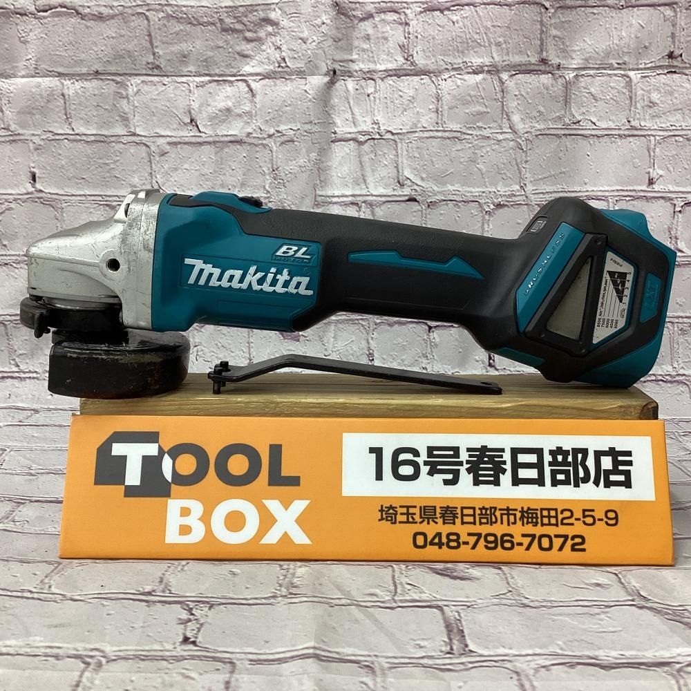 【中古】makita/マキタ GA412DZ 18V充電式ディスクグラインダ 【201】