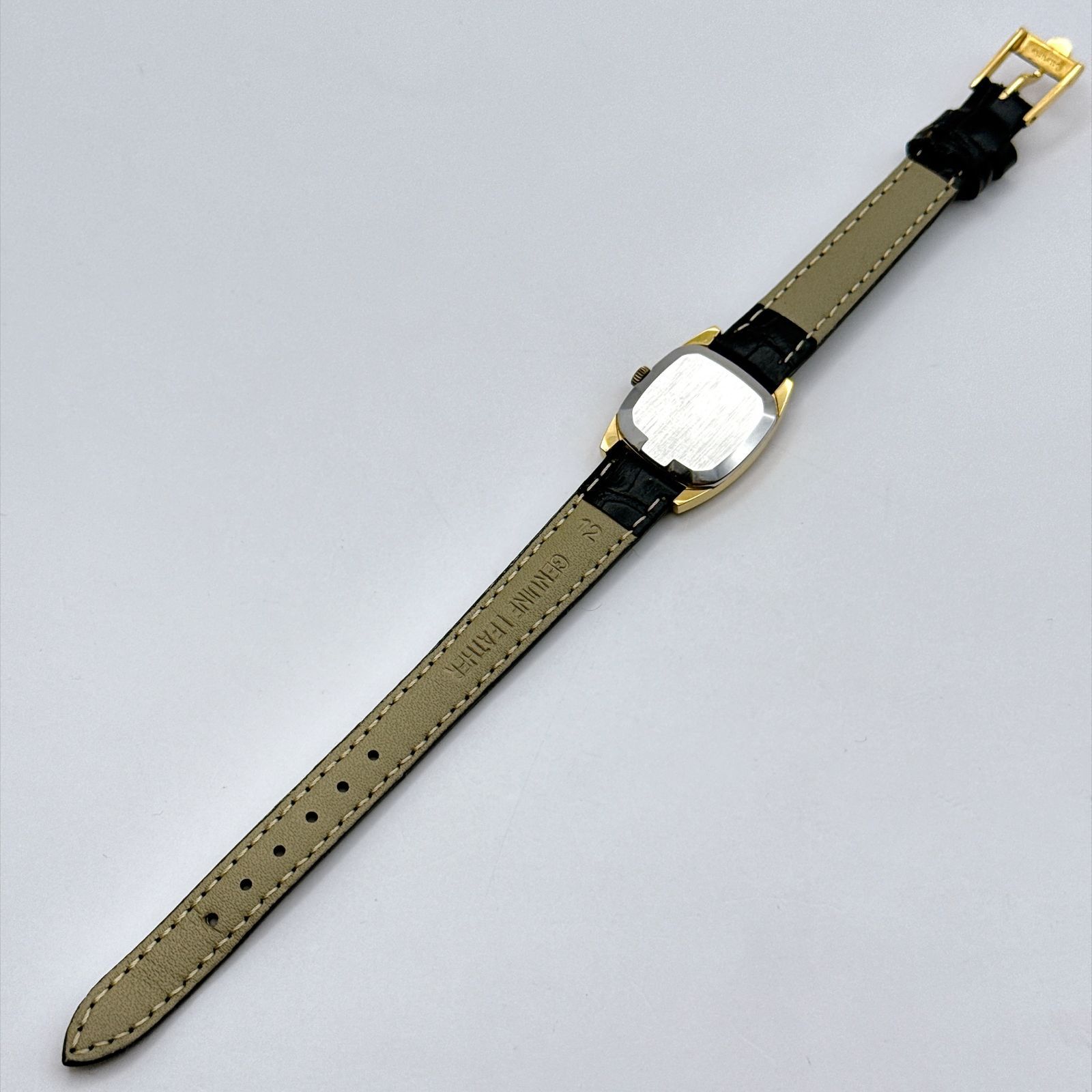 腕時計(アナログ) オメガ OMEGA デヴィル SS 純正尾錠 レディース カ151