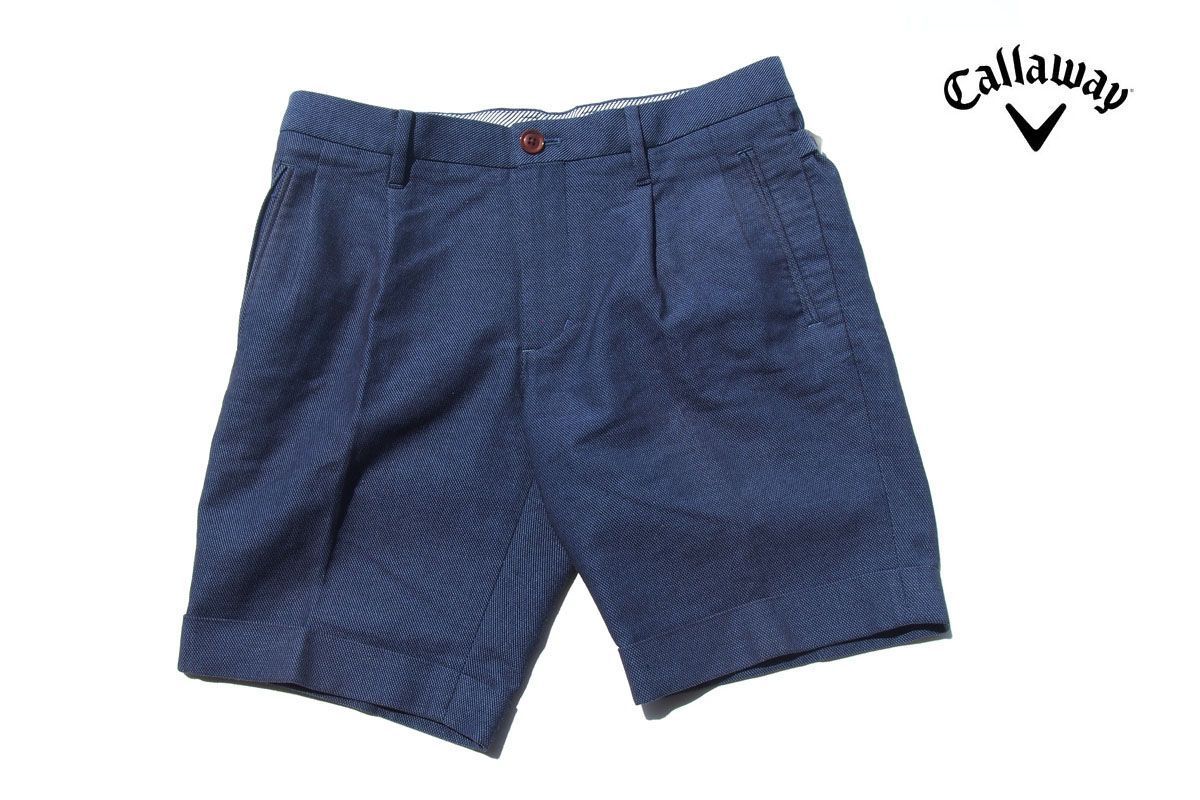 キャロウェイ Callaway  メンズゴルフ用ショートパンツ M ブルー