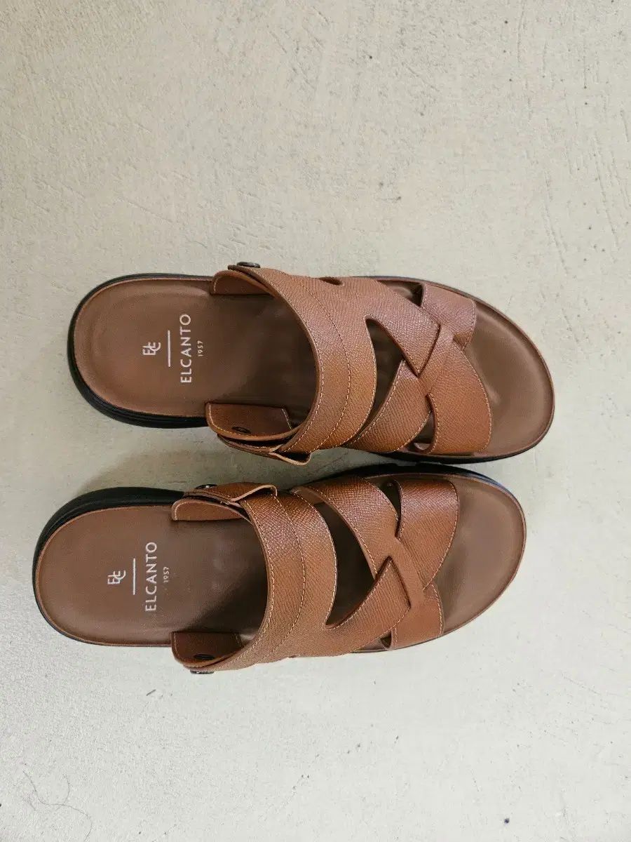 ELCANTO エルカント サンダル ブラウン 8,576円