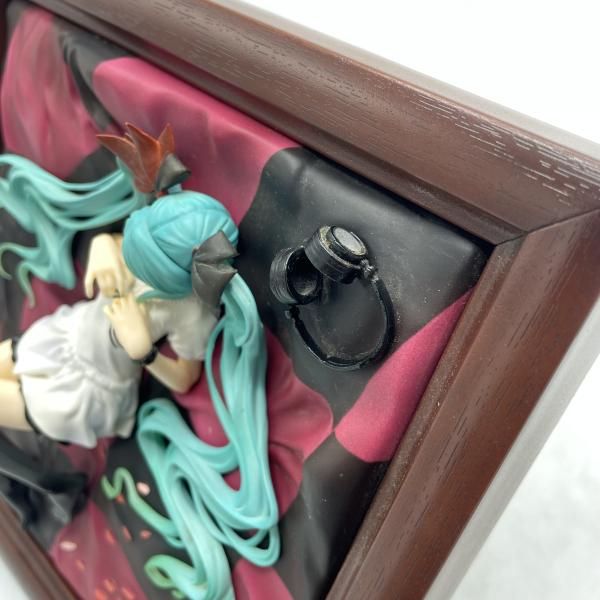 中古】初音ﾐｸ ﾜｰﾙﾄﾞｲｽﾞﾏｲﾝ ﾌﾞﾗｳﾝﾌﾚｰﾑ 1/8 現状品/汚れ/色褪せ 初音ﾐｸ