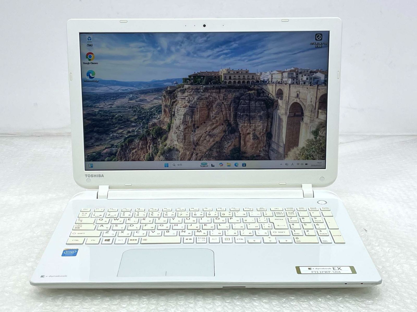 東芝ノートパソコン dynabook EX/36TW/中古特価良品 東芝 dynabook EX/36PW Celeron 4GB/1TB Win11 中古PC - メルカリ