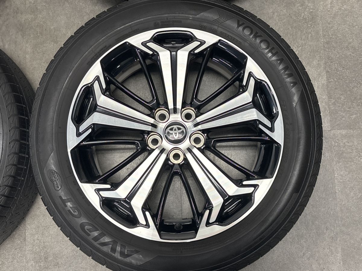 ホイール良好品】トヨタ RAV4 PHV Zグレード 純正 19in 7.5J +40