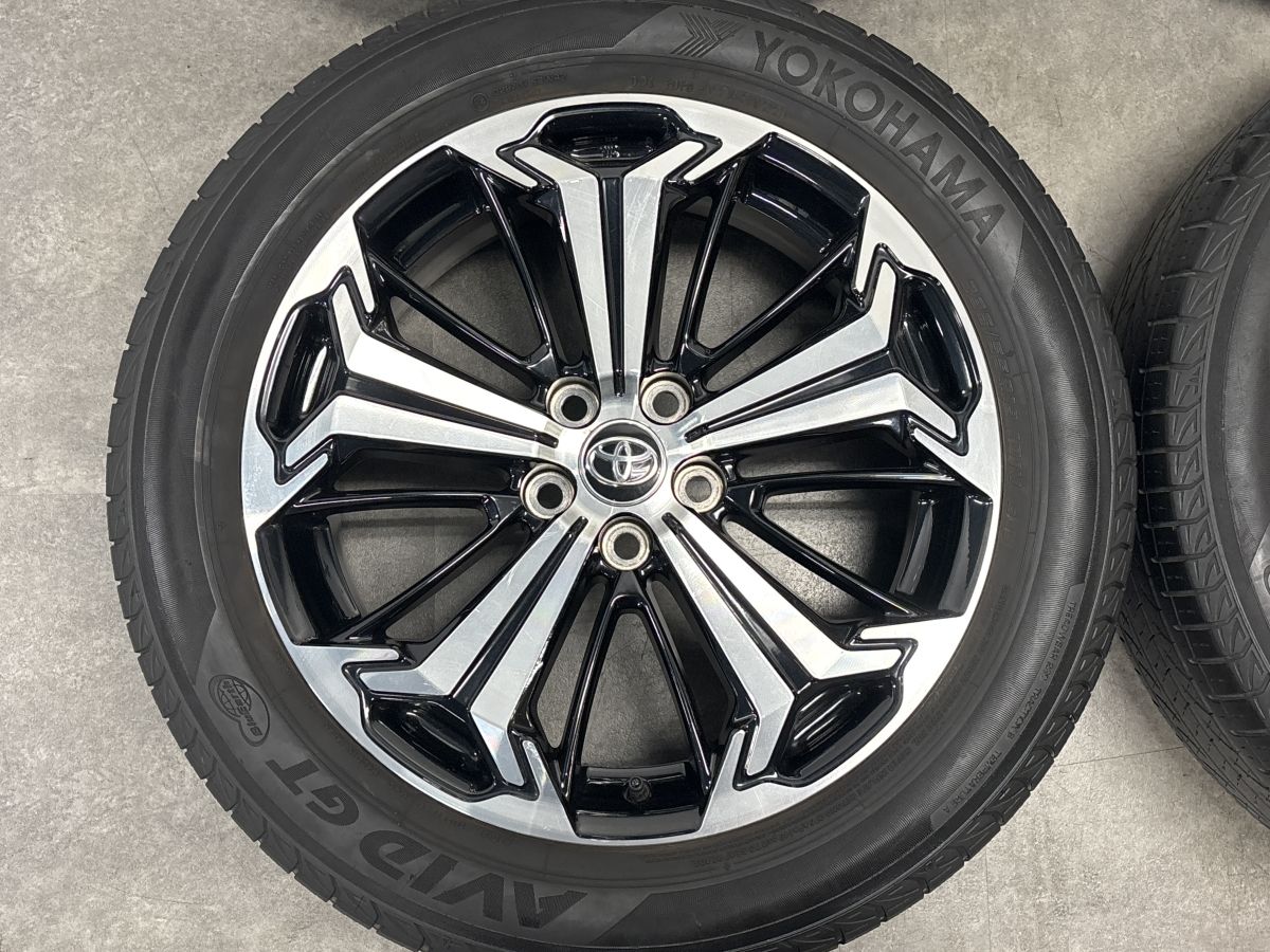 ホイール良好品】トヨタ RAV4 PHV Zグレード 純正 19in 7.5J +40