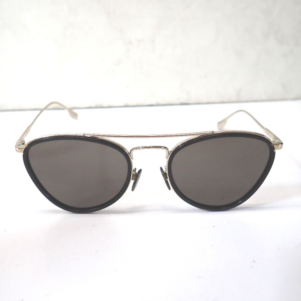 Ft1363241 バーバリー サングラス BE3104 ゴールド/シルバー メンズ BURBERRY 中古