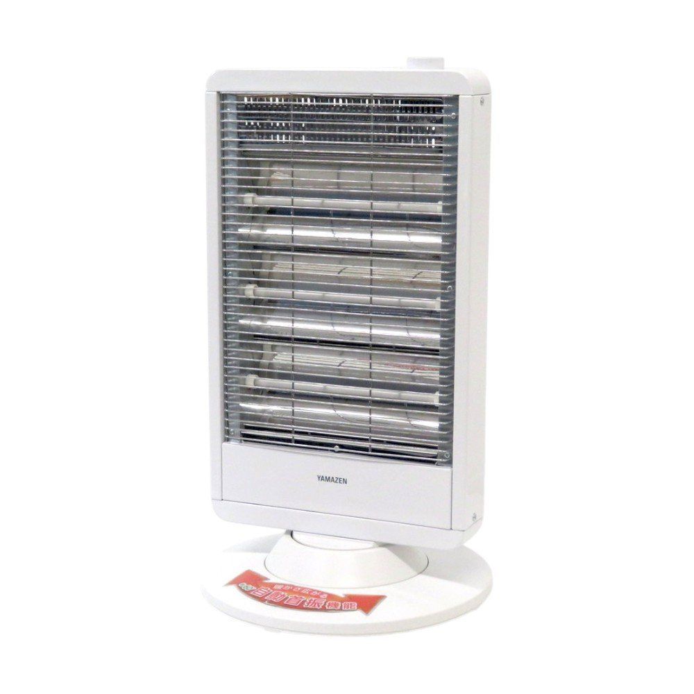 中古】山善 遠赤外線ヒーター 電気ストーブ DS-M092W ホワイト