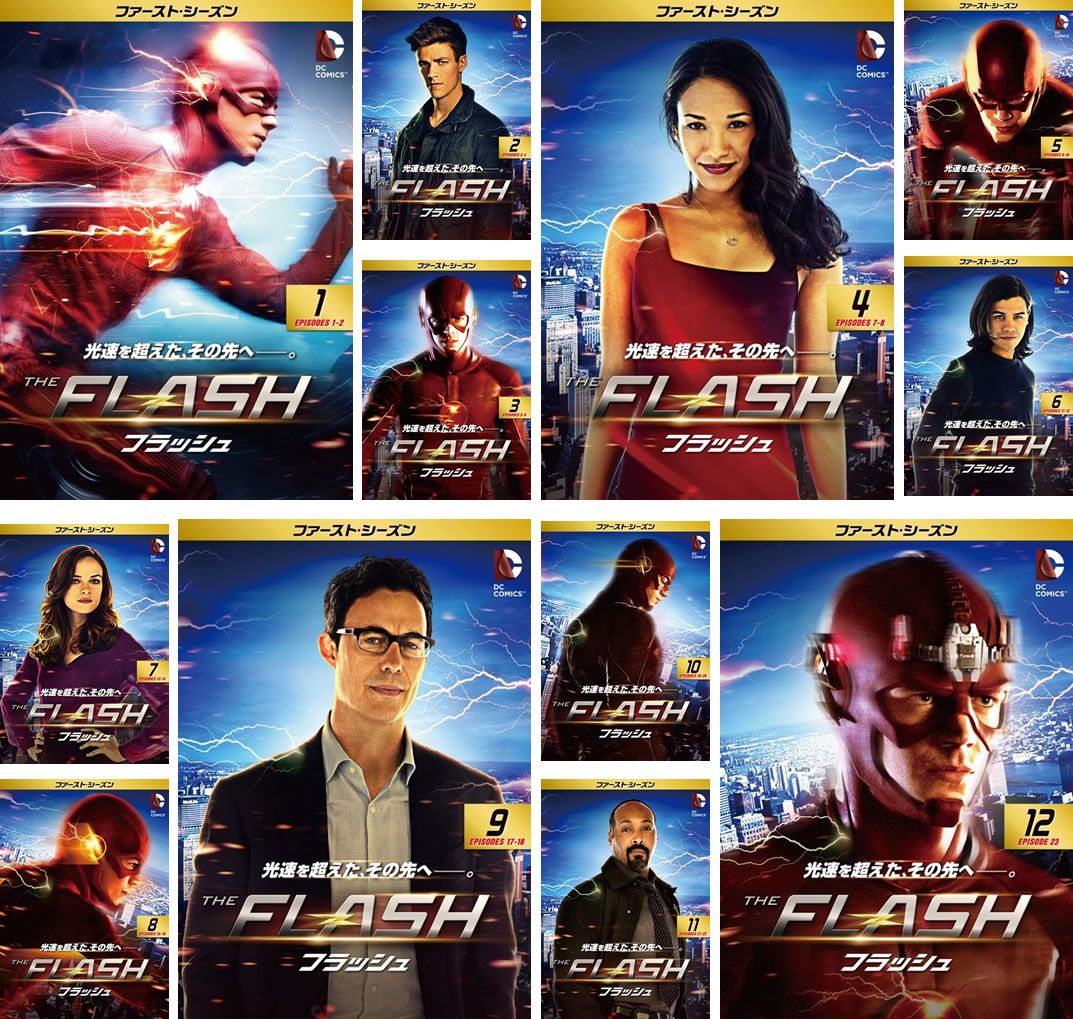 THE FLASH フラッシュ ファースト シーズン1(12枚セット)第1話～第23話