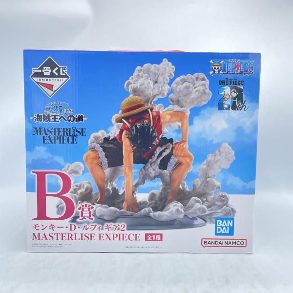 中古】B賞 ﾓﾝｷｰ・D・ﾙﾌｨ ｷﾞｱ2 ｢一番くじ ﾜﾝﾋﾟｰｽ TVｱﾆﾒ25周年 ~海賊王へ