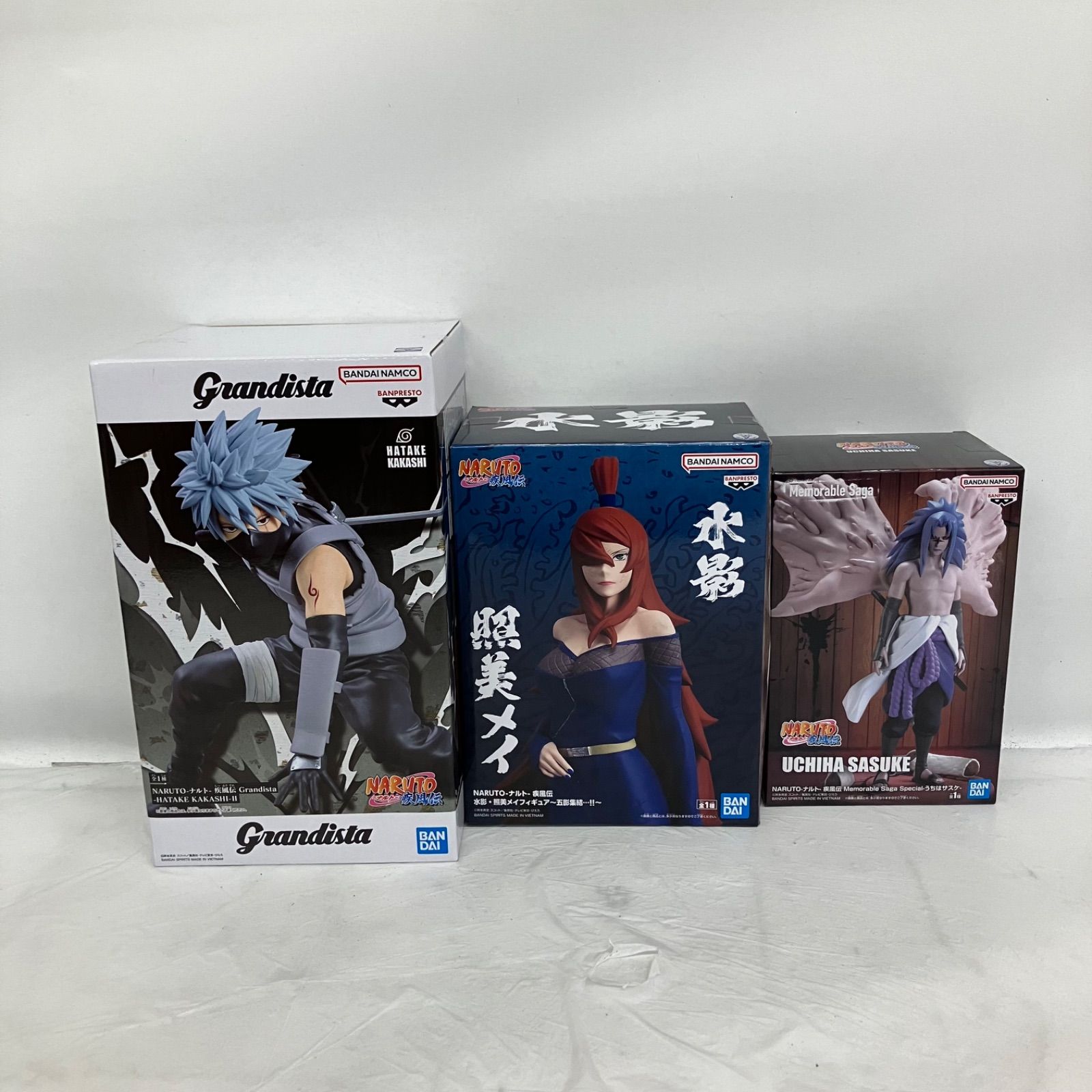 未開封 NARUTO ナルト疾風伝 はたけカカシ 照美メイ うちはサスケ