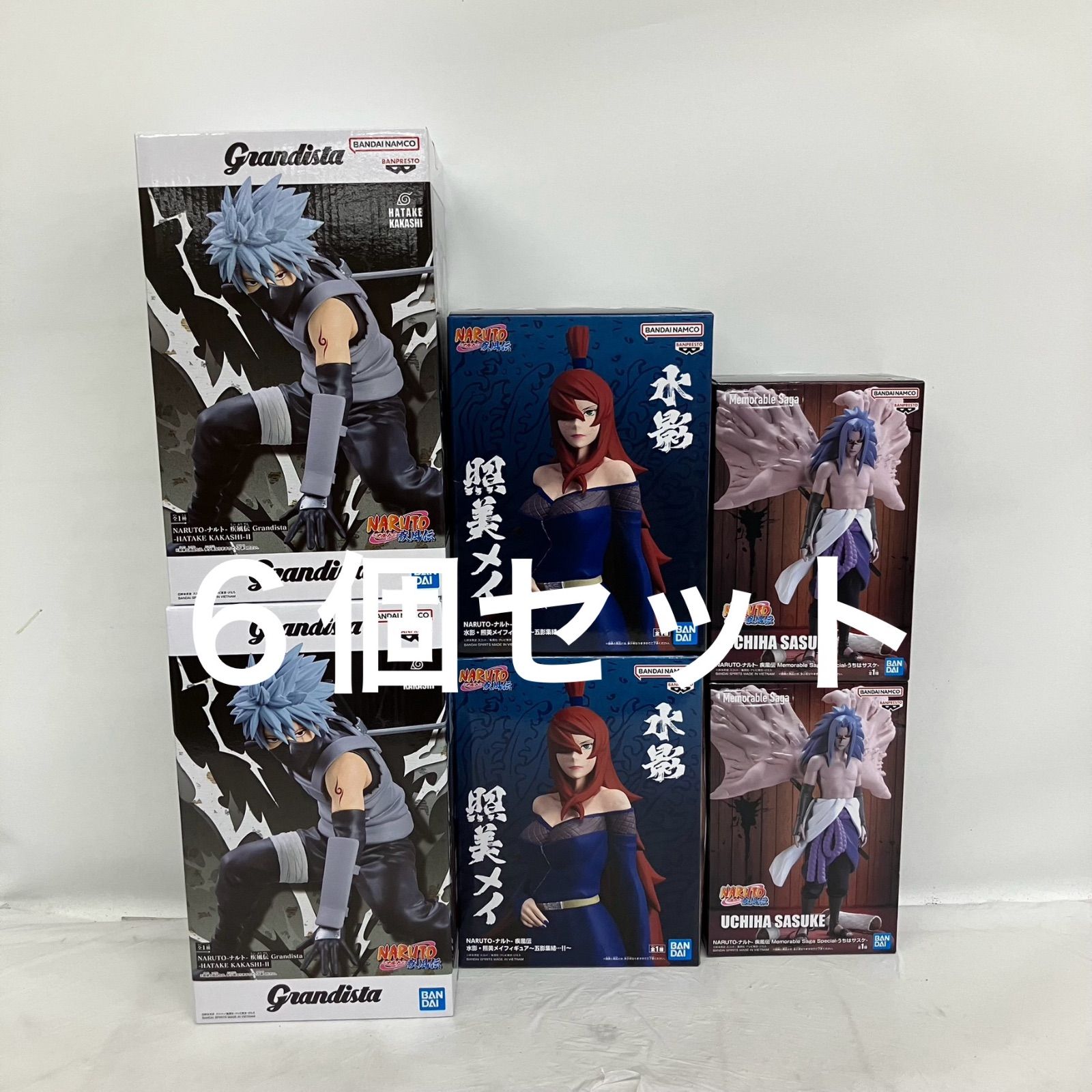 未開封 NARUTO ナルト疾風伝 はたけカカシ 照美メイ うちはサスケ