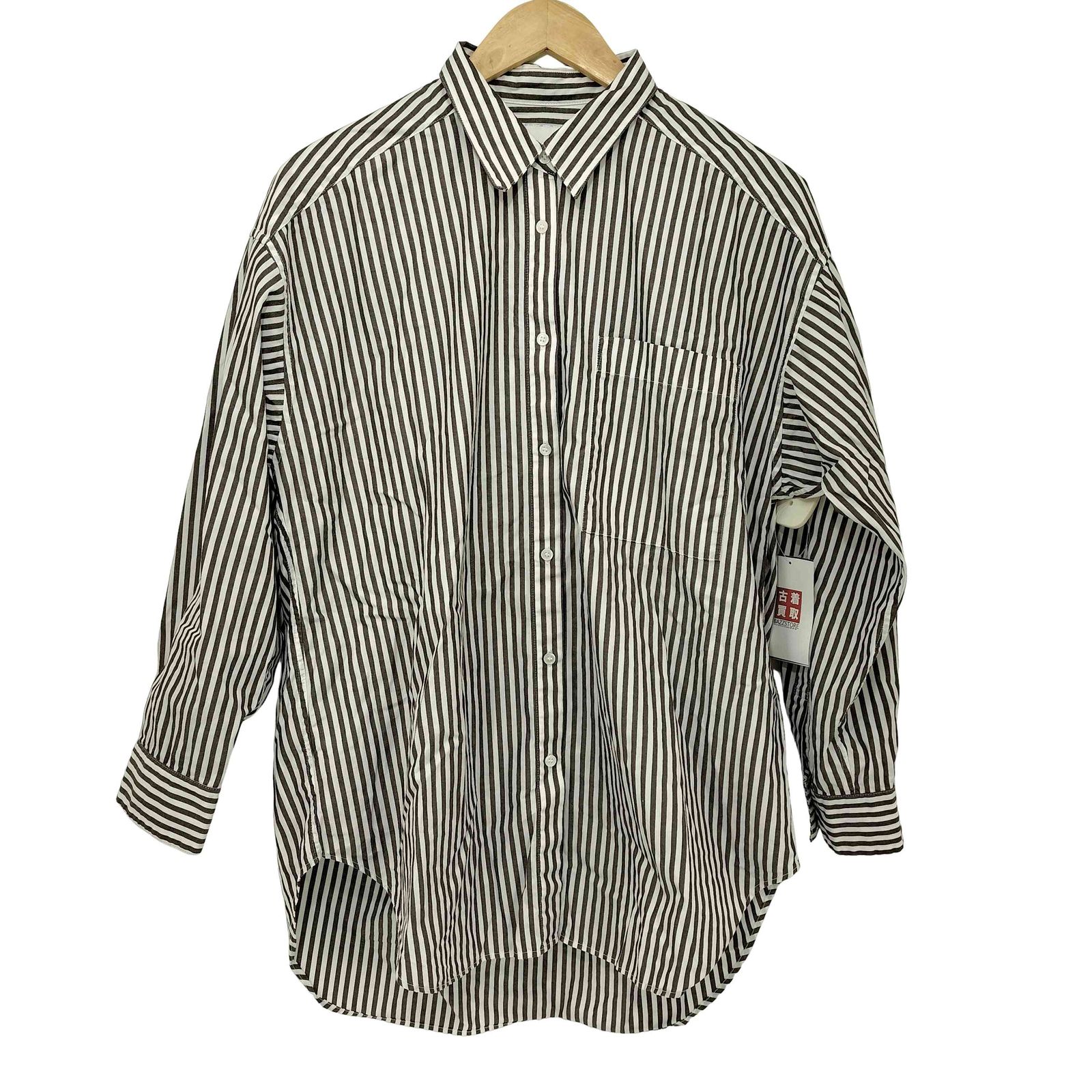 スピックアンドスパン Spick and Span 50コットンオーバーシャツ 
