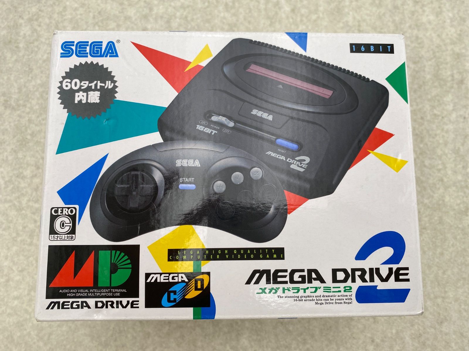 SEGA　メガドライブミニ2　本体　動作品 18,250円