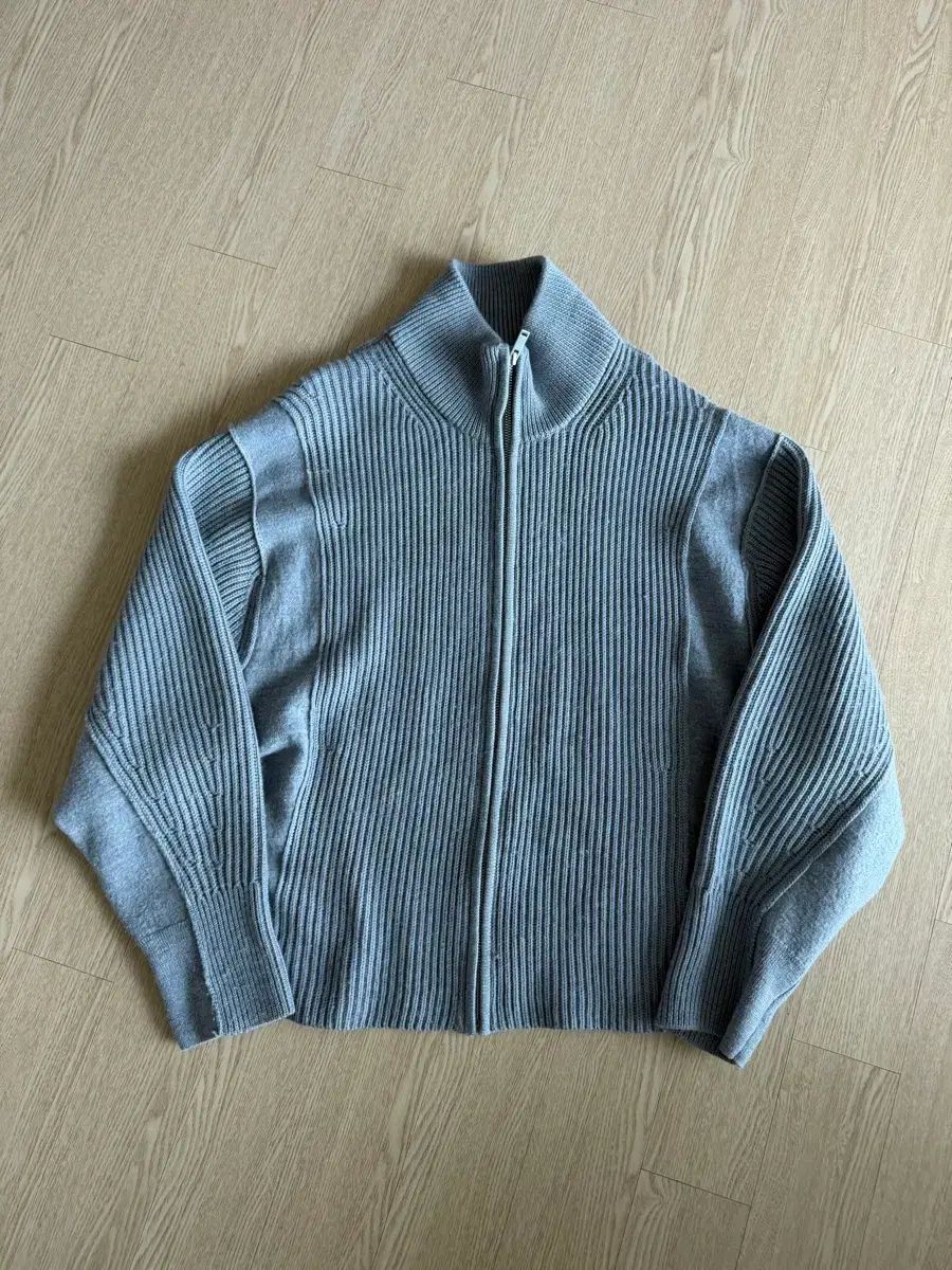 (在庫処分_特価)COS レディース ニット ジップアップ (グレー / L)