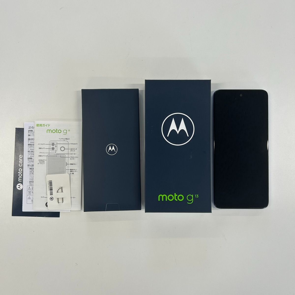 MOTOROLA moto g13 マットチャコール ☆60 - メルカリ