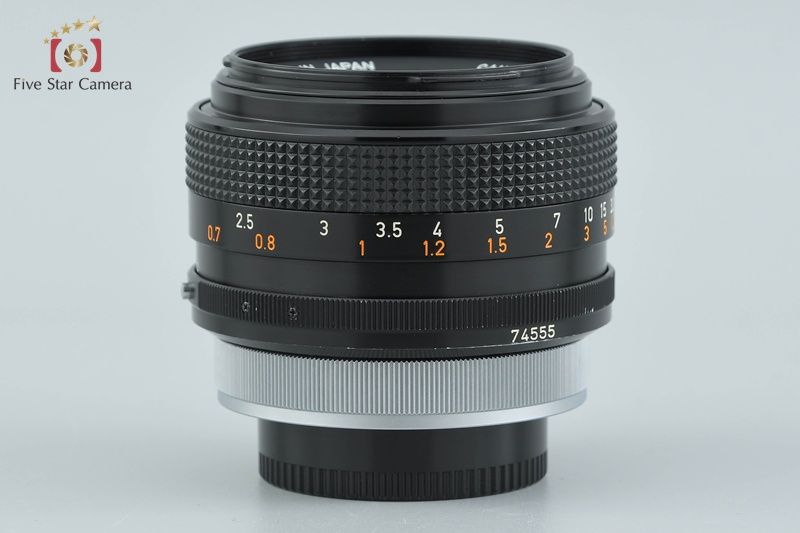中古】Canon キヤノン FD 55mm f/1.2 S.S.C. - メルカリ