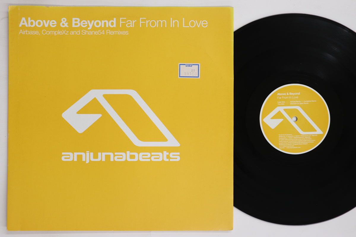 12” Above & Beyond Far From In Love (Remixes) ANJ010 ANJUNABEATS /00250