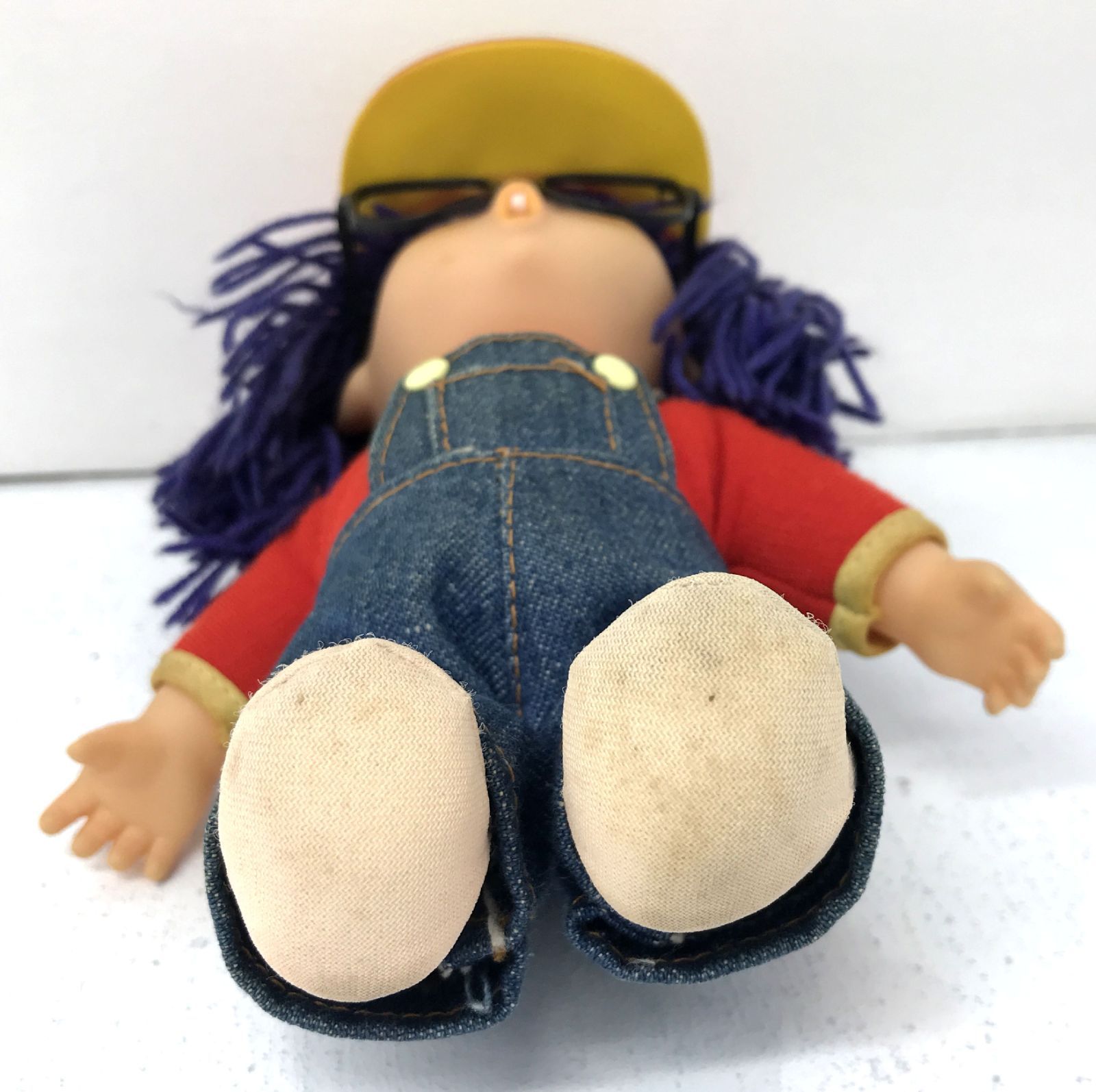 盛岡43-0123] 昭和レトロ Dr.スランプアラレちゃん ソフビ人形【中古