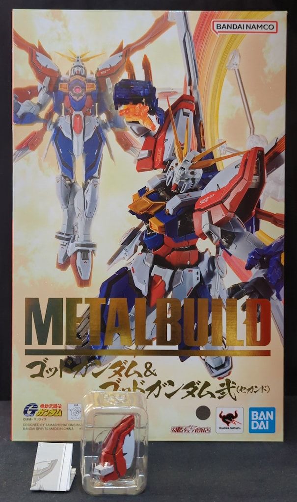 BANDAI SPIRITS METAL BUILD ゴッドガンダム&ゴッドガンダム弐 修正パーツ付