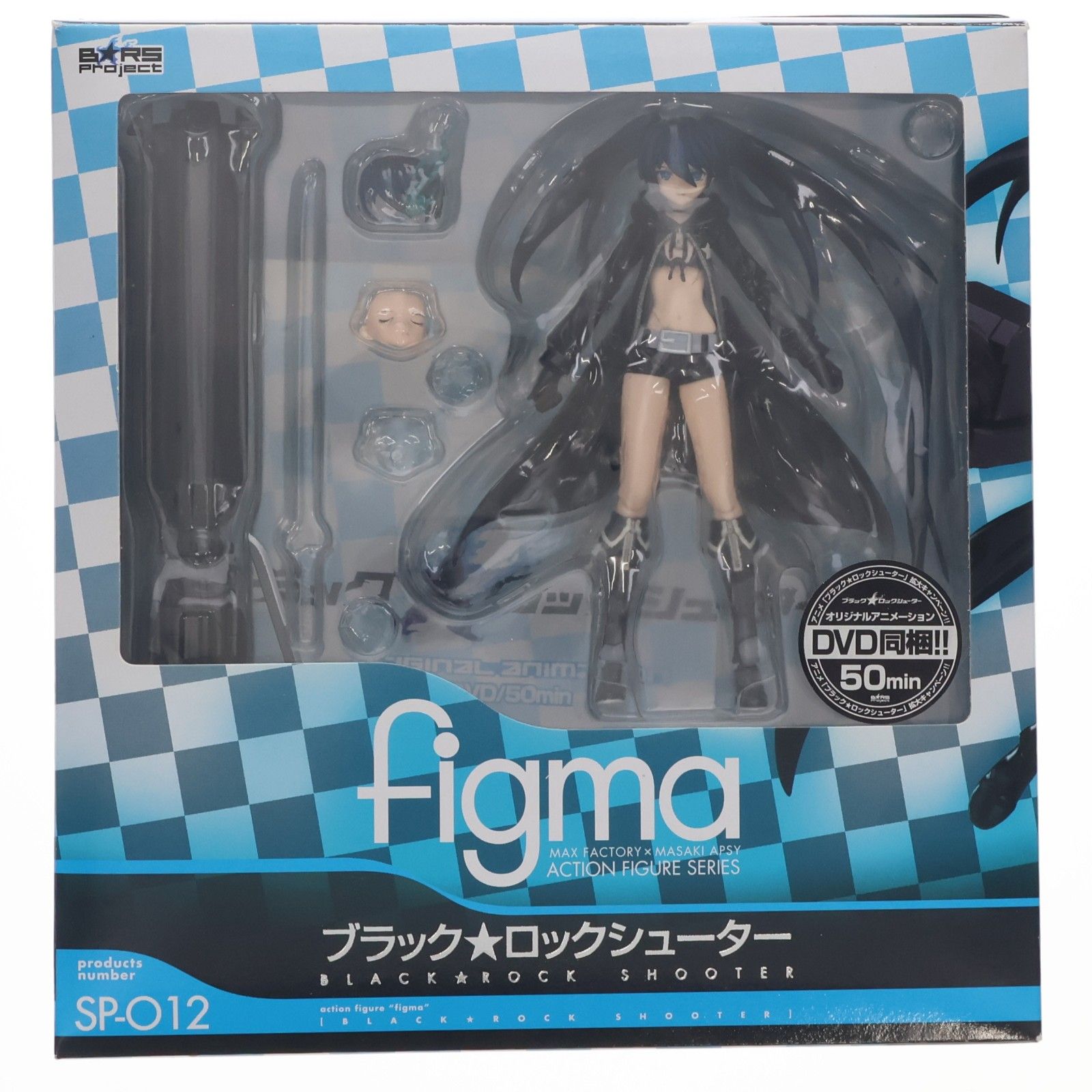 figma SP-012 Black★Rock Shooter Figura móvil completa Max Factory