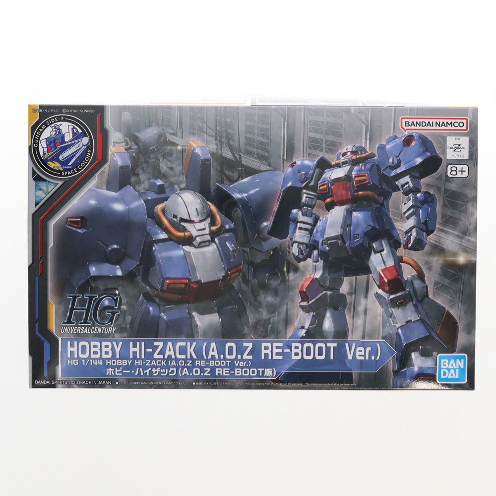 GUNDAM SIDE-F Limited HGUC 1/144 RMS-106 Hobby Hizack (A.O.Z RE-BOOT Edition) Mobile Suit Z Gundam Gaiden A.O.Z RE-BOOT Gundam Inle - Black Rabbit Mita Dream- Plastic Model (5065384) Bandai Spirit
