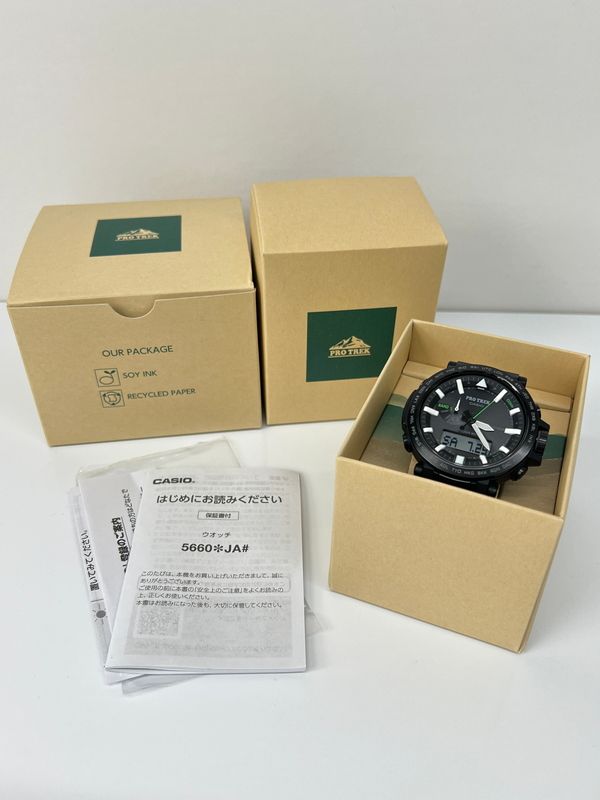 【中古品】 CASIO カシオ PRO TREK CLIMBER LINE PRW-6621Y-1JF TOUGHSOLAR プロトレック クライマーライン タフソーラー 腕時計 【197-260727-kk-09-hon】