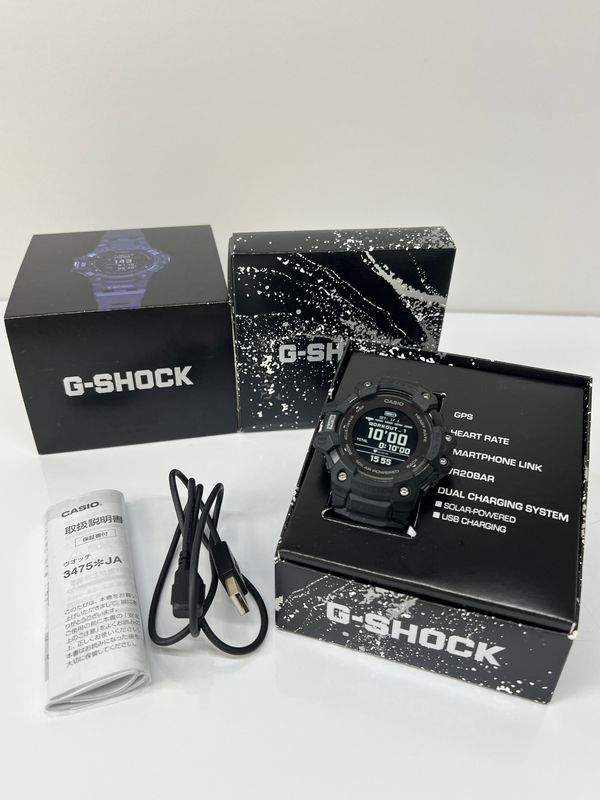 【中古品】 CASIO カシオ G-SHOCK G-SQUAD GBD-H1000 SERIES GBD-H1000-1JR ジーショック 充電式 腕時計 【196-260727-kk-10-hon】