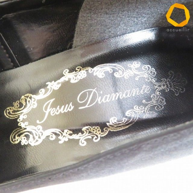 as ジーザスディアマンテ JESUS DIAMANTE パンプス SS 黒 ロココLady 3