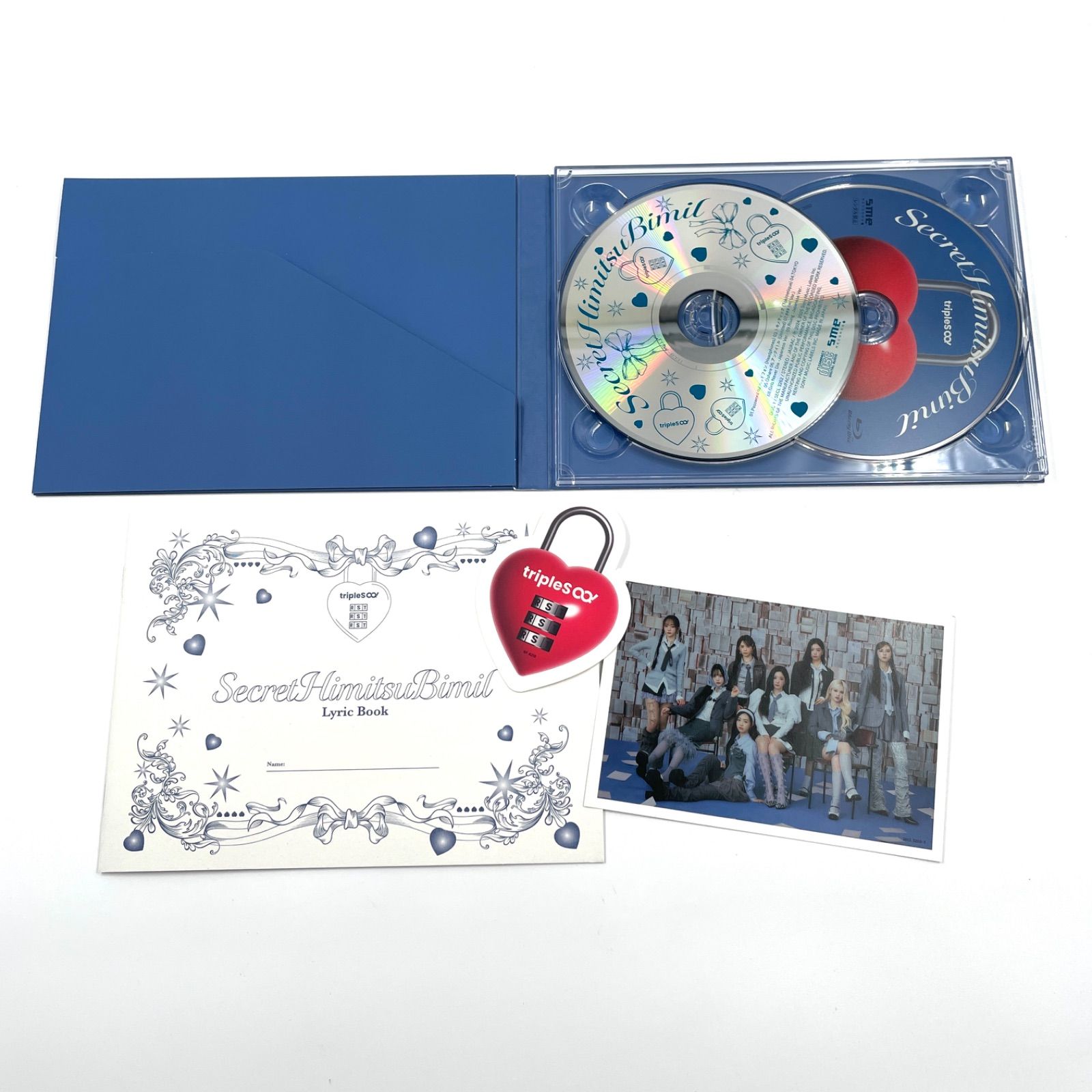 tripleS トエス Secret Himitsu Bimil 初回生産限定盤B CD BD Objekt