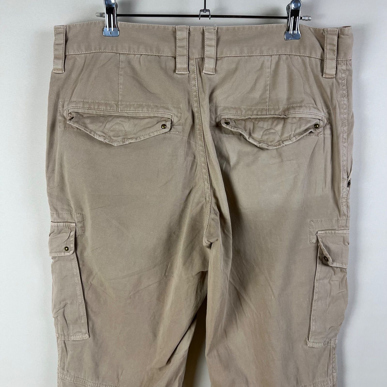 パンツ archive tete homme y2kdenim TETE HOMME 00s y2k archive cotton cargo pants 6 L テットオム