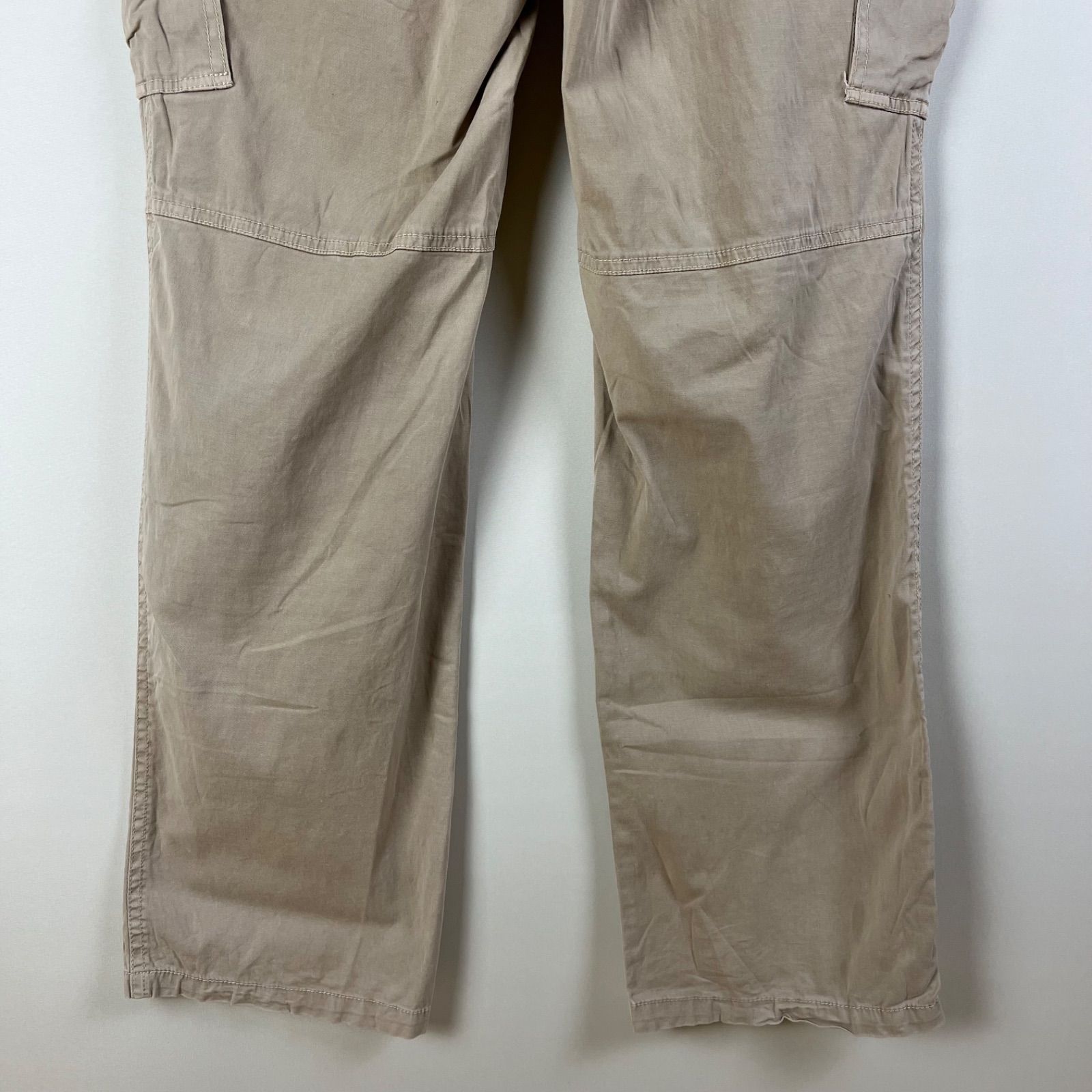 00s TETE HOMME PLAG ギミック カーゴパンツ TETE HOMME 00s y2k archive cotton cargo pants 6 L テットオム