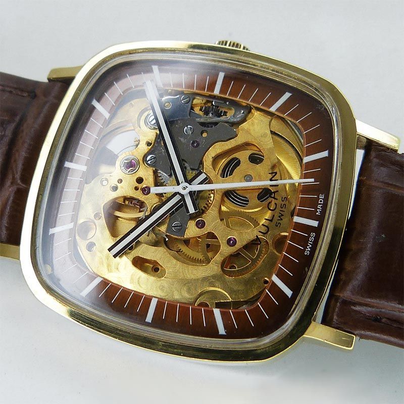 中古ヴァルカン【VULCAIN】 MSR スケルトン オートマティック