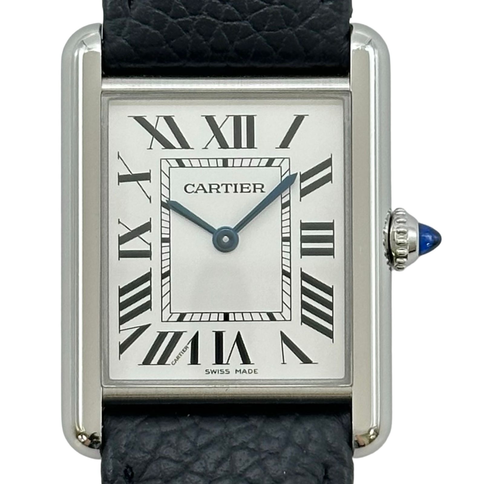 カルティエ Cartier タンク マスト LM WSTA0041 シルバー ステンレススチール クオーツ メンズ 腕時計