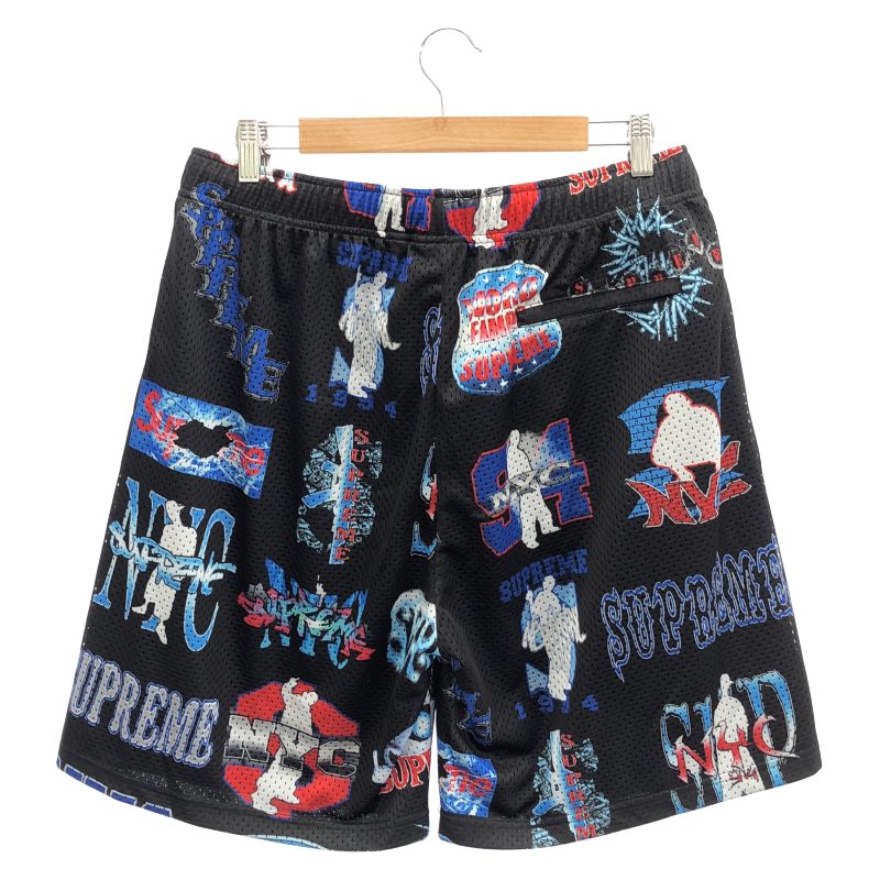 中古】Supreme Flash Mesh Short ショートパンツ M ブラック
